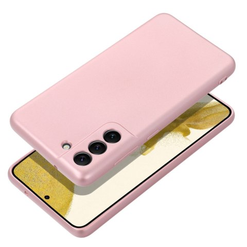 Etui na Samsung A57 5G Metallic różowe