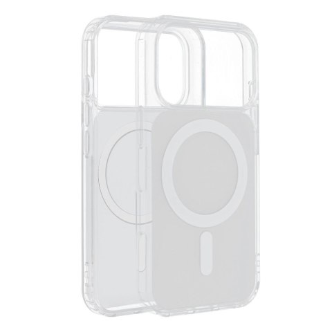 Etui na Samsung A57 Clear Fusion Mag Cover zgodne z MagSafe białe