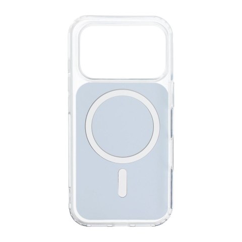 Etui na Samsung A57 Clear Fusion Mag Cover zgodne z MagSafe granatowe