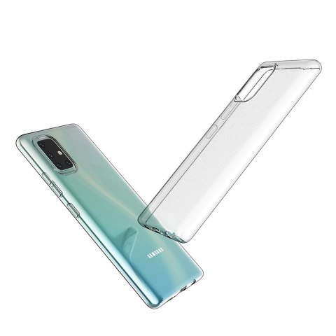 Etui na Samsung A71 Clear Case 2 mm Box transparentne