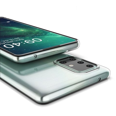 Etui na Samsung A71 Clear Case 2 mm Box transparentne