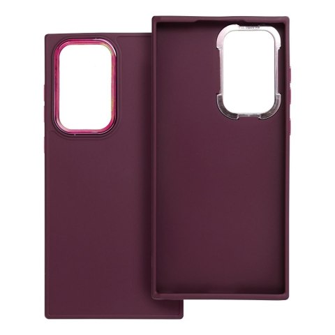 Etui na Samsung S22 ULTRA Frame fioletowe