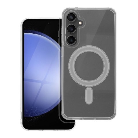 Etui na Samsung S23 FE Clear Mag Cover (Str) zgodne z MagSafe transparentne