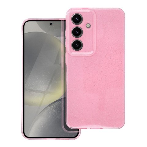 Etui na Samsung S24 Clear Case 2 mm Blink różowe