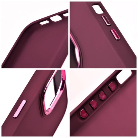 Etui na Samsung S24 FE Frame fioletowe
