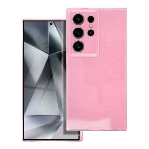 Etui na Samsung S24 ULTRA Clear Case 2 mm Blink różowe