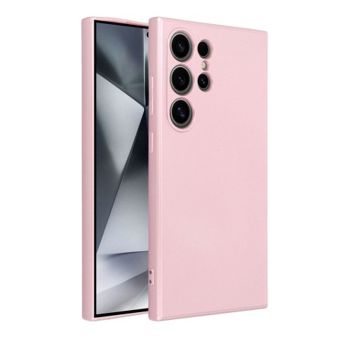 Etui na Samsung S24 ULTRA Metallic różowe
