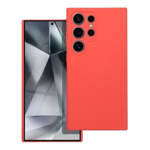 Etui na Samsung S24 ULTRA Silicone brzoskwiniowe