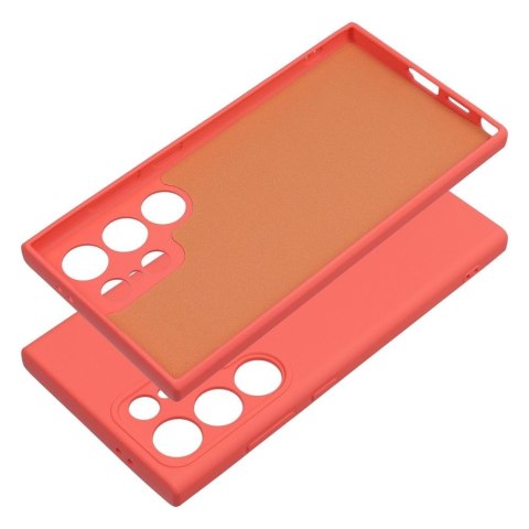 Etui na Samsung S24 ULTRA Silicone brzoskwiniowe