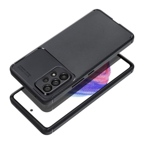 Etui na Samsung S25 EDGE Carbon Premium czarne