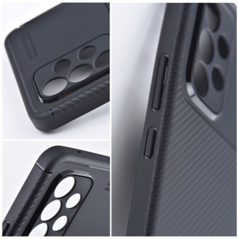 Etui na Samsung S25 EDGE Carbon Premium czarne