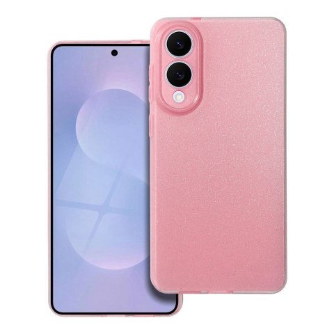 Etui na Samsung S25 EDGE Clear Case 2 mm Blink różowe