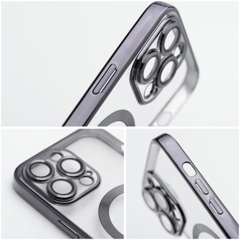 Etui na Samsung S25 EDGE Electro Mag Cover zgodne z MagSafe czarne