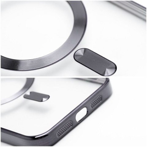 Etui na Samsung S25 EDGE Electro Mag Cover zgodne z MagSafe czarne