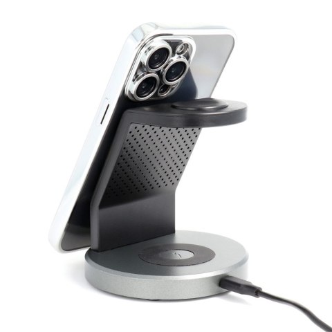 Etui na Samsung S25 EDGE Electro Mag Cover zgodne z MagSafe srebrne