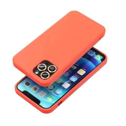 Etui na Samsung S25 EDGE Silicone brzoskwiniowe
