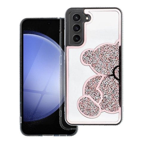 Etui na Samsung S25 EDGE Teddy Bear różowe