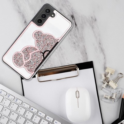 Etui na Samsung S25 EDGE Teddy Bear różowe