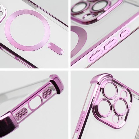 Etui na Samsung S25 FE Antishock Electro purpurowe