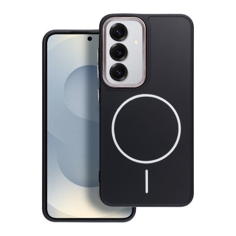Etui na Samsung S25 FE Frame Mag Cover zgodne z MagSafe czarne