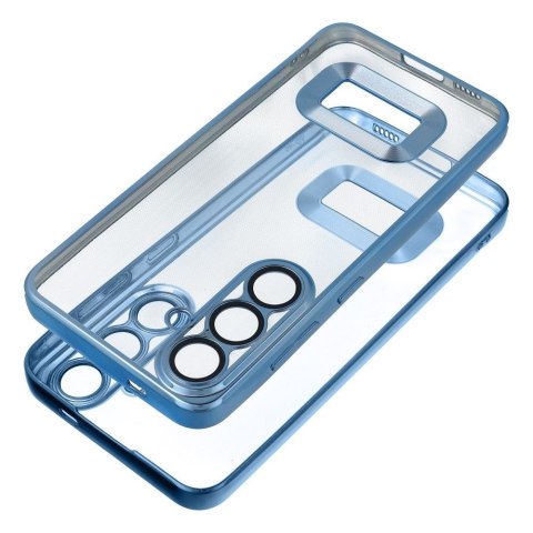 Etui na Samsung S25 Glam niebieskie