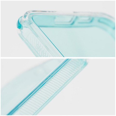 Etui na Samsung S25 Matrix Clear miętowe