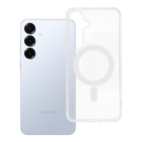 Etui na Samsung S25 PLUS Clear Mag Cover (MID) zgodne z MagSafe transparentne