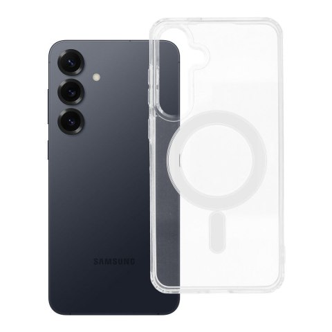 Etui na Samsung S25 PLUS Clear Mag Cover (Str) zgodne z MagSafe transparentne