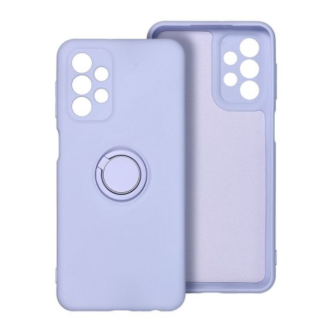 Etui na Samsung S25 PLUS Silicone Ring fioletowe