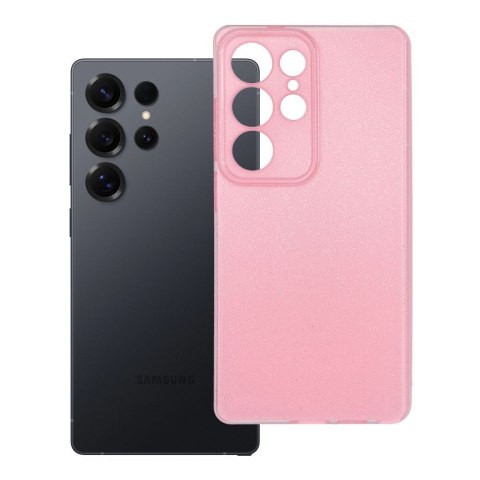 Etui na Samsung S25 ULTRA Clear Case 2 mm Blink różowe