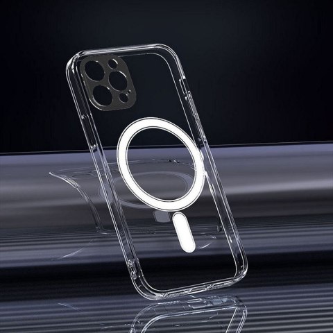 Etui na Samsung S25 ULTRA Clear Mag Cover (MID) zgodne z MagSafe transparentne