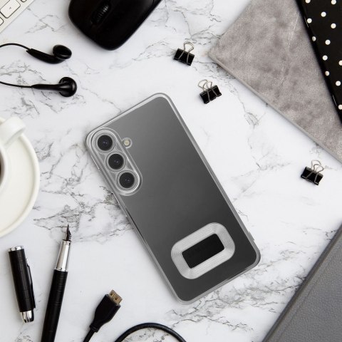 Etui na Samsung S25 ULTRA Glam srebrne