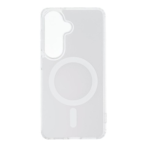 Etui na Samsung S26 Clear Fusion Mag Cover zgodne z MagSafe białe