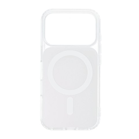 Etui na Samsung S26 Clear Fusion Mag Cover zgodne z MagSafe białe