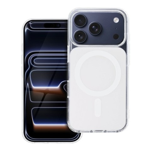 Etui na Samsung S26 Clear Fusion Mag Cover zgodne z MagSafe białe