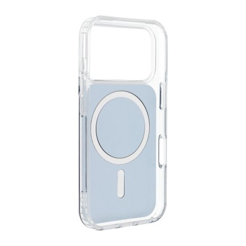 Etui na Samsung S26 Clear Fusion Mag Cover zgodne z MagSafe granatowe
