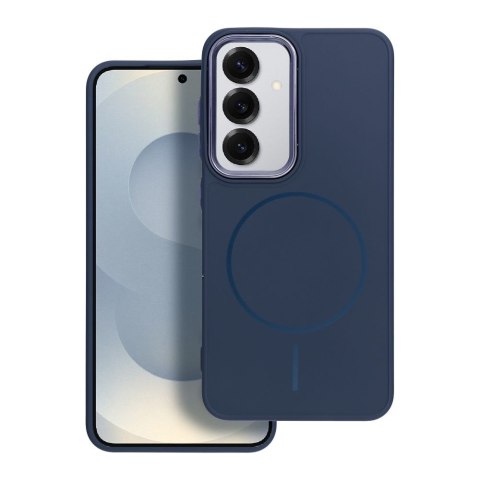 Etui na Samsung S26 Frame Mag Cover zgodne z MagSafe granatowe