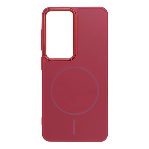 Etui na Samsung S26 Frame Mag Cover zgodne z MagSafe magenta