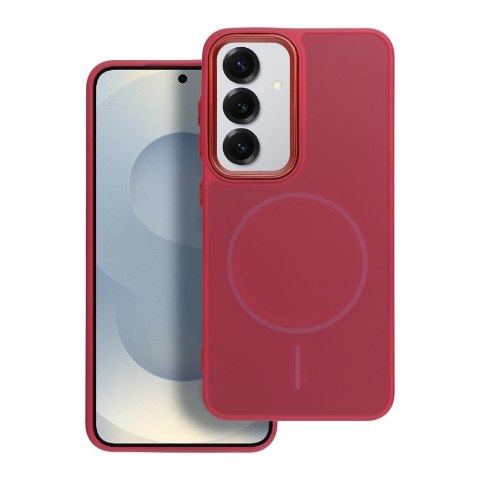 Etui na Samsung S26 Frame Mag Cover zgodne z MagSafe magenta