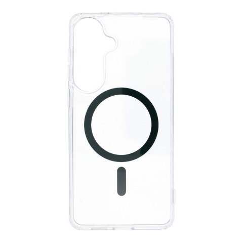Etui na Samsung S26 PLUS Drop Glue Colorful Ring Mag Cover zgodne z MagSafe ciemnozielone
