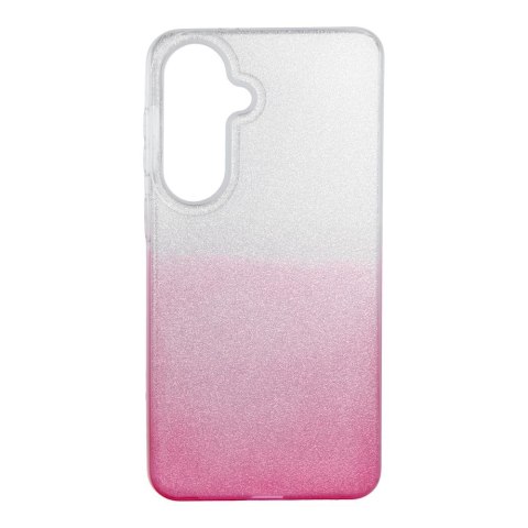 Etui na Samsung S26 PLUS Shining transparentne różowe