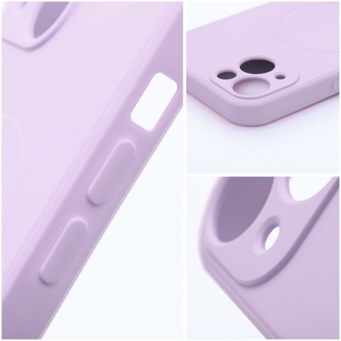 Etui na Samsung S26 PLUS Silicone Mag Cover zgodne z MagSafe (camera protection) różowe
