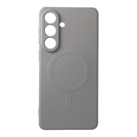 Etui na Samsung S26 PLUS Silicone Mag Cover zgodne z MagSafe (camera protection) tytanowo szare