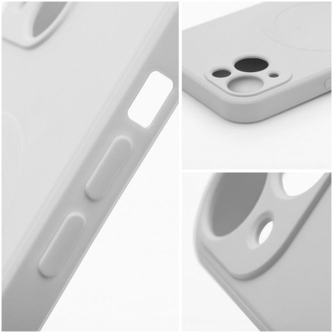 Etui na Samsung S26 PLUS Silicone Mag Cover zgodne z MagSafe (camera protection) tytanowo szare