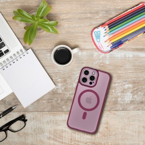 Etui na Samsung S26 PLUS Variete Mag Cover zgodne z MagSafe fioletowe