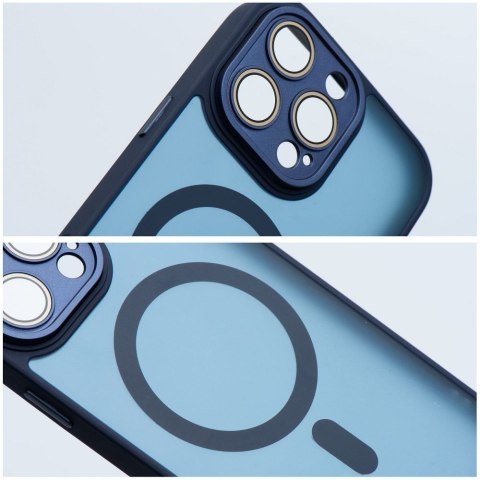 Etui na Samsung S26 PLUS Variete Mag Cover zgodne z MagSafe granatowe