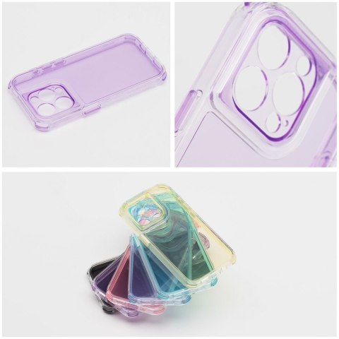 Etui na Samsung S26 ULTRA Matrix Clear jasnofioletowe