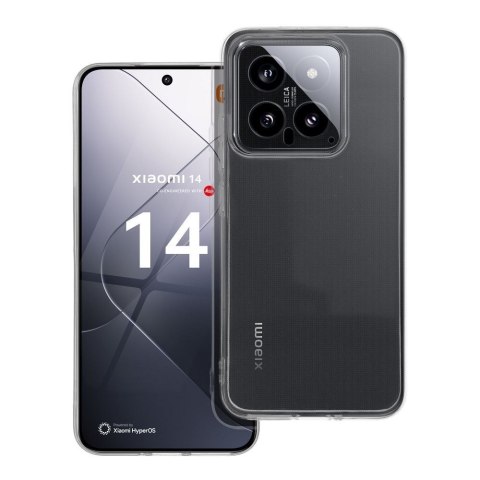 Etui na Xiaomi 14 Clear Case 2 mm (camera protection) transparentne