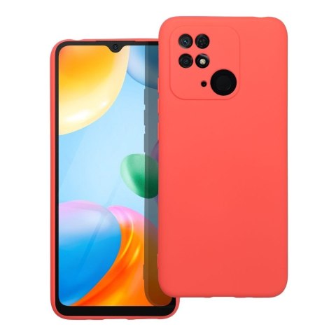 Etui na Xiaomi Redmi 10C Silicone brzoskwiniowe