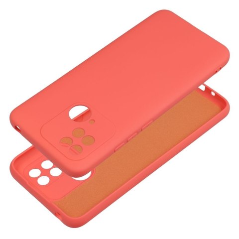 Etui na Xiaomi Redmi 10C Silicone brzoskwiniowe